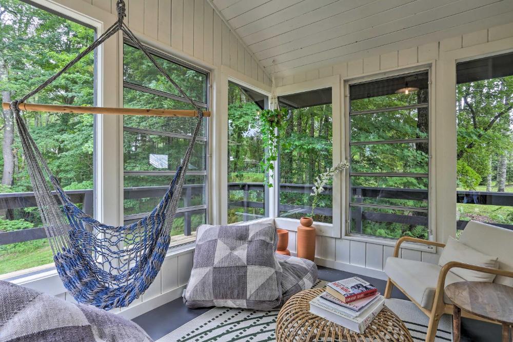 Modern Hideaway with Deck and State Forest Access